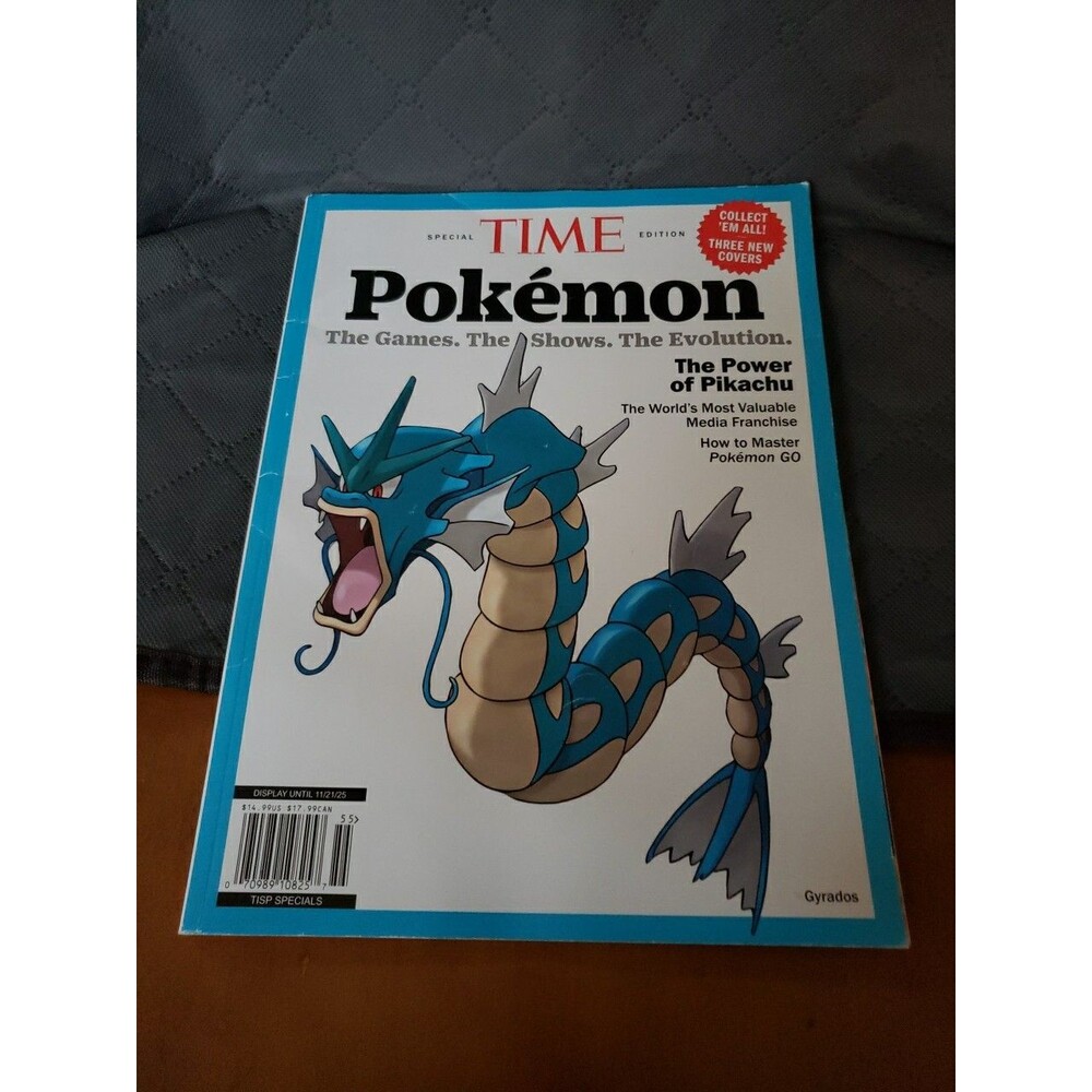 TIME MAGAZINE - POKÉMON  ( GYRADOS )  -  SPECIAL EDITION 2025
